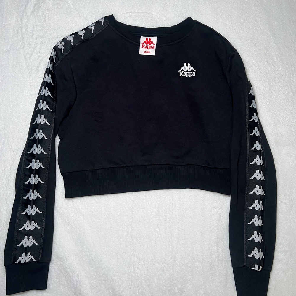 Kappa crew neck crop sweater